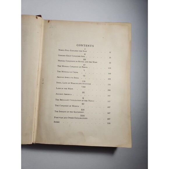 My Book of History - Explorations - 1933 - First Edition - Illustrated - Picture 8 of 10